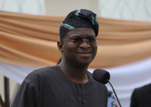 Lagos state governor Babatunde Fashola