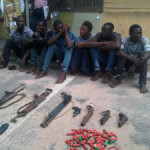 Police Parade 8 Armed Robbery Suspects in Lagos