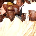 At Central Mosque, Fashola, Tinubu Urge Nigerians To Imbibe Sacrificial Spirit