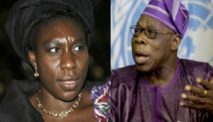 Iyabo Obasanjo and her father Former President Olusegun Obasanjo