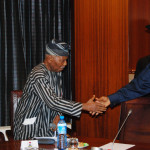 Members of Afenifere Pan Yoruba Socio-Cultural Group Visits President Jonathan at the State House, Abuja, 12/20/2013