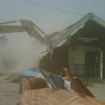 Wailing As Police Demolish 500 Houses In Lagos, Properties Worth Billions of Naira Destroyed