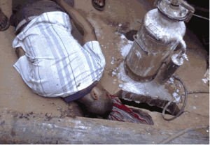 One of the suspected robbers