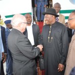 President Jonathan Arrives Israel for Pilgrimage, Official Visit Thursday 24/10/13