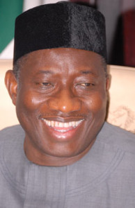 Nigeria's President Goodluck Jonathan