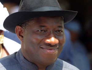 Nigeria's President Goodluck Jonathan