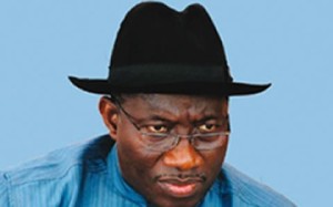 Nigeria's President Goodluck Jonathan