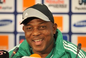 Nigeria's Coach Steven Keshi 