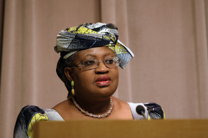 Nigeria's Minister of Finance  Dr Okonjo Iweala